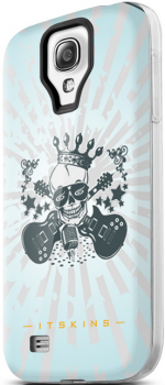 Чехол для Samsung Galaxy S4 ITSKINS Phantom White Blue Чехол для Samsung Galaxy S4 ITSKINS Phantom White Blue